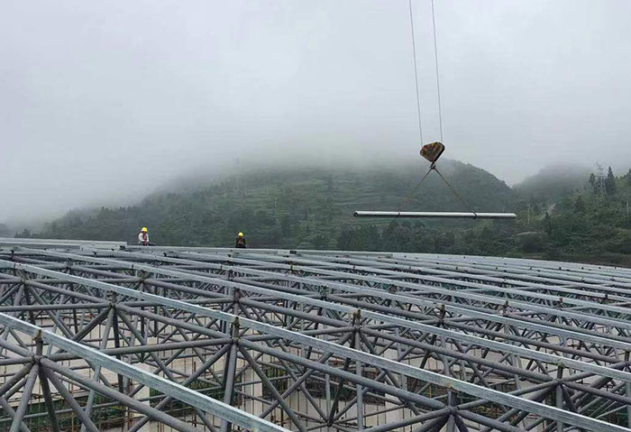 渝中网架施工